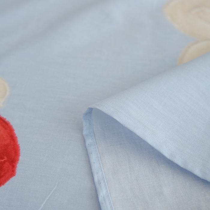 91家纺网 家纺一手货源 找家纺 优家居工厂店 2026新款13360纯棉床单单件印花全棉加厚大学生宿舍三件套 如梦花季