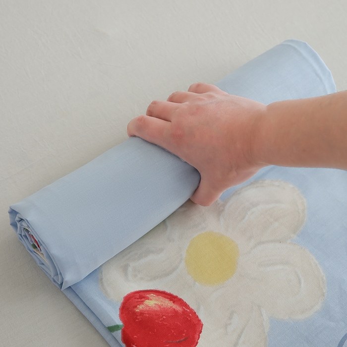 91家纺网 家纺一手货源 找家纺 优家居工厂店 2026新款13360纯棉床单单件印花全棉加厚大学生宿舍三件套 如梦花季