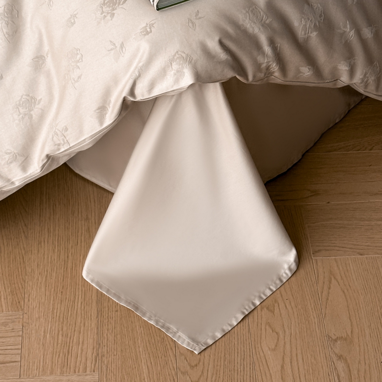 91家纺网 家纺一手货源 找家纺 涵美人家纺 2025新款长绒棉真50双股高支全棉提花四件套纯棉 真爱079