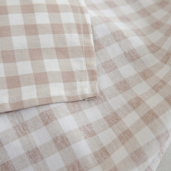 91家纺网 家纺一手货源 找家纺 优家居工厂店 2026新款13360纯棉床单单件印花全棉加厚大学生宿舍三件套 塔米-咖