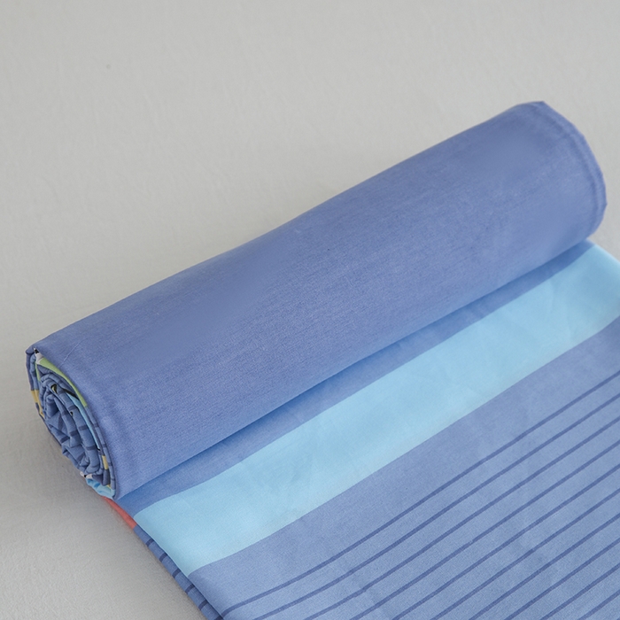 91家纺网 家纺一手货源 找家纺 优家居工厂店 2026新款13360纯棉床单单件印花全棉加厚大学生宿舍三件套 幸运树