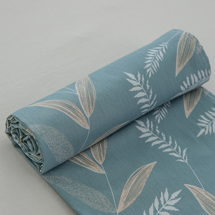 91家纺网 家纺一手货源 找家纺 优家居工厂店 2026新款13360纯棉床单单件印花全棉加厚大学生宿舍三件套 意暖时光