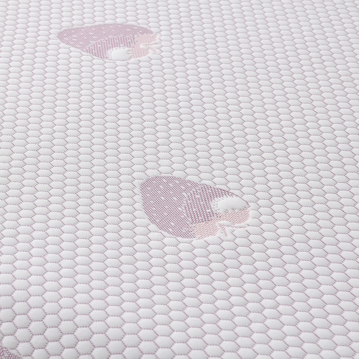 91家纺网 家纺一手货源 找家纺 优家居工厂店 A类2026夏季冰丝席裙款豆豆凉席三件套刺绣花边蕾丝花边床裙可机洗水洗 盛夏-草莓