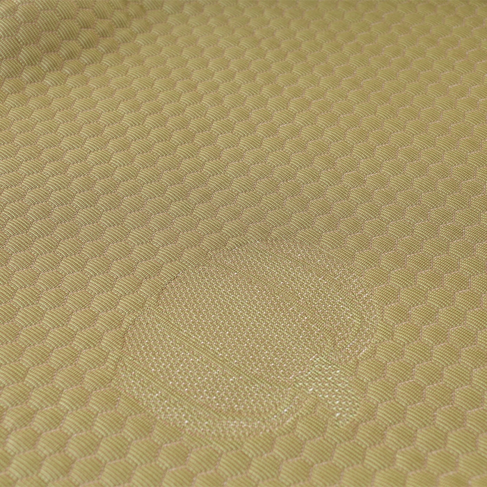 91家纺网 家纺一手货源 找家纺 优家居工厂店 A类2026新款凉感豆豆提花凉席床裙款床盖三件套高档蕾丝花边可机洗水洗 盛夏-南瓜黄