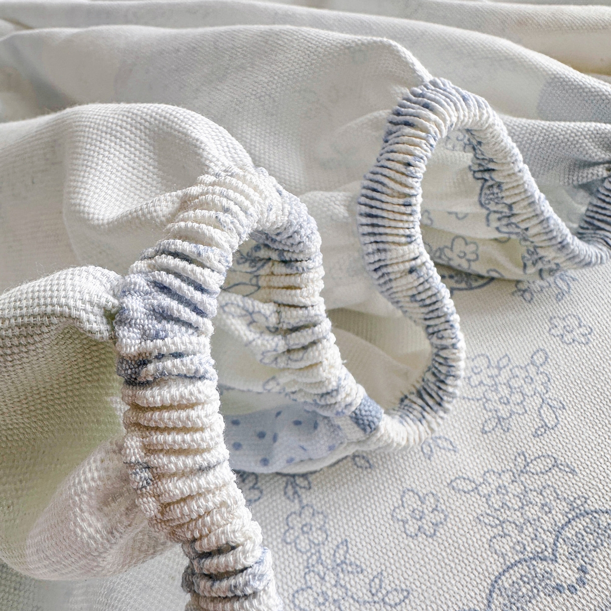 91家纺网 家纺一手货源 找家纺 女子家纺 2026新款全棉老粗布床笠 简爱