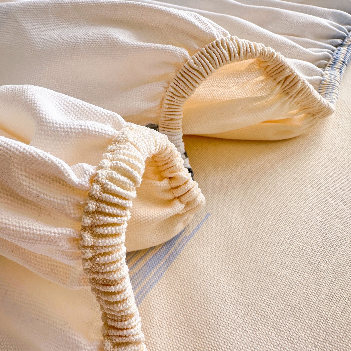 91家纺网 家纺一手货源 找家纺 女子家纺 2026新款全棉老粗布床笠 软萌