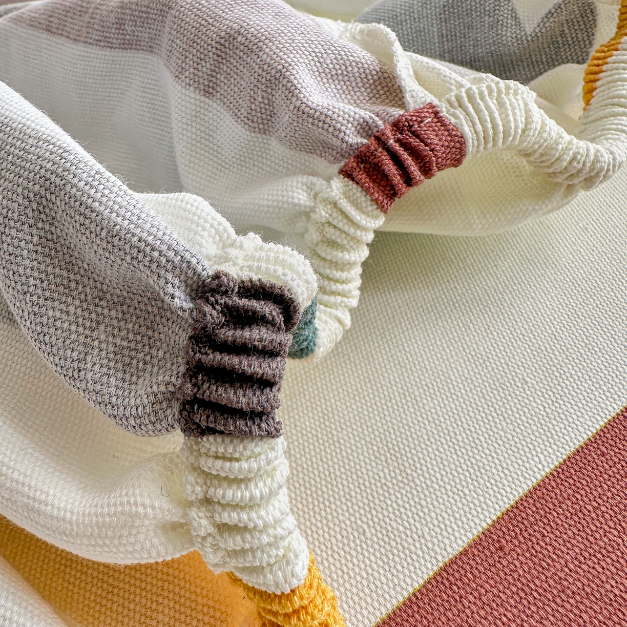 91家纺网 家纺一手货源 找家纺 女子家纺 2026新款全棉老粗布床笠 雅灰