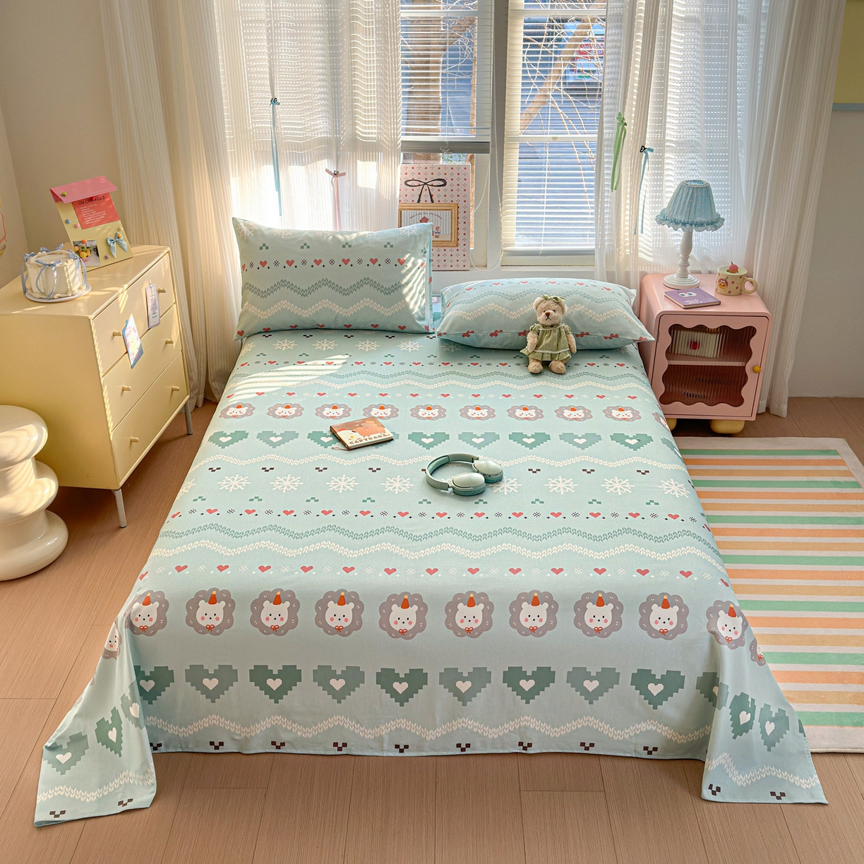 91家纺网 家纺一手货源 找家纺 （总）女子家纺 2026新款全棉老粗布床单