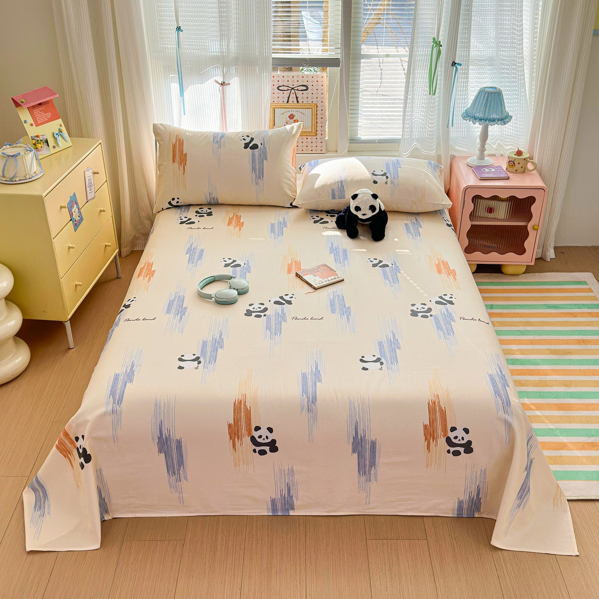 91家纺网 家纺一手货源 找家纺 （总）女子家纺 2026新款全棉老粗布床单