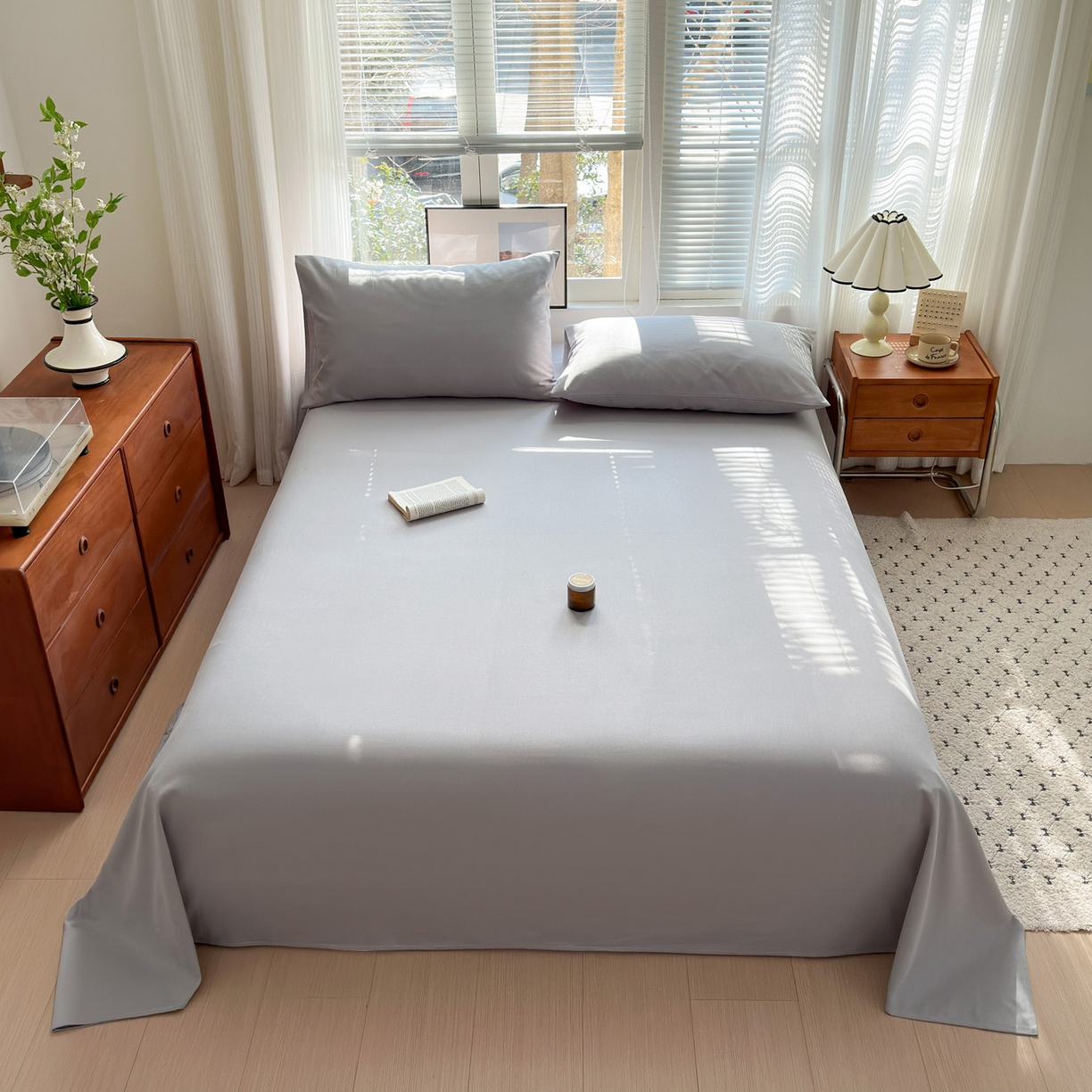 91家纺网 家纺一手货源 找家纺 （总）女子家纺 2026新款全棉老粗布床单