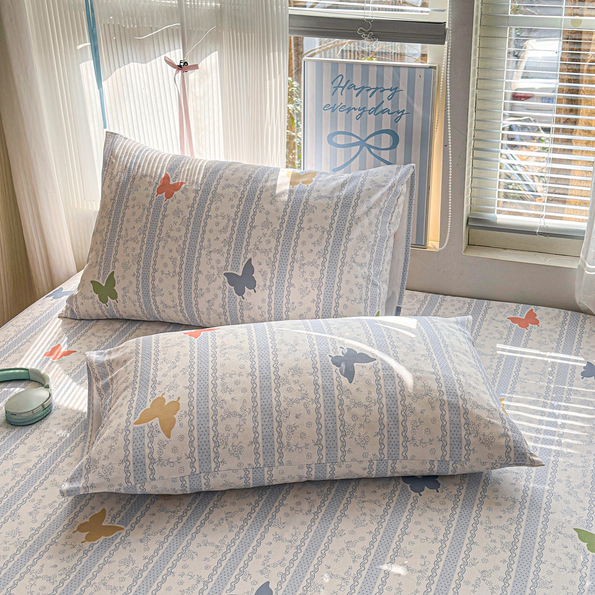 91家纺网 家纺一手货源 找家纺 女子家纺 2026新款全棉老粗布床单 简爱