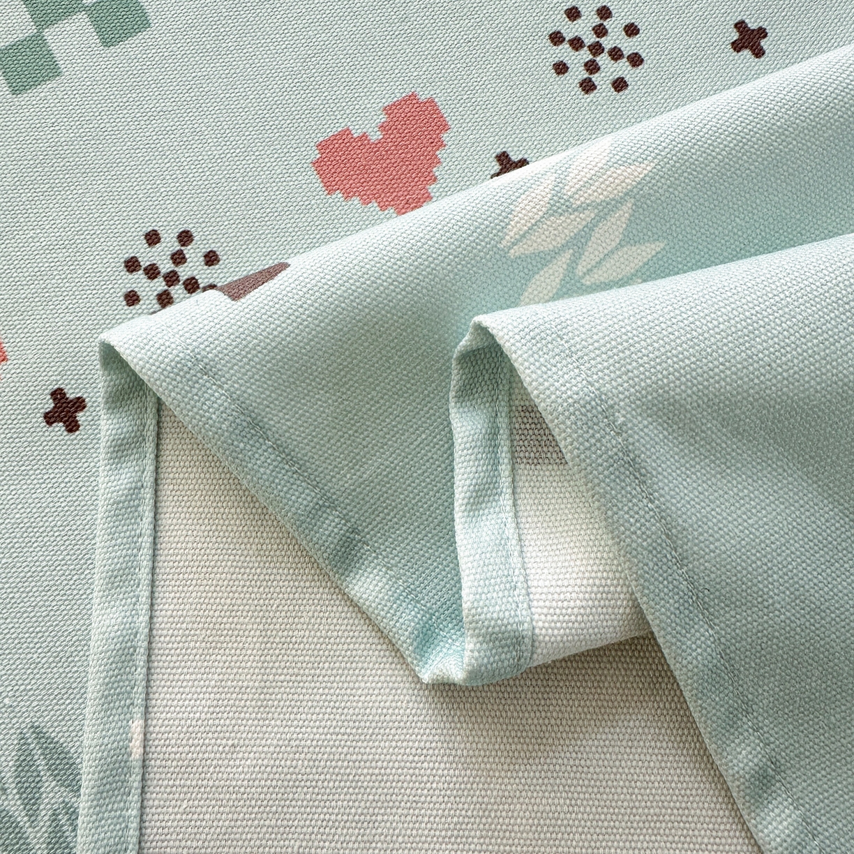 91家纺网 家纺一手货源 找家纺 女子家纺 2026新款全棉老粗布床单 奶酪