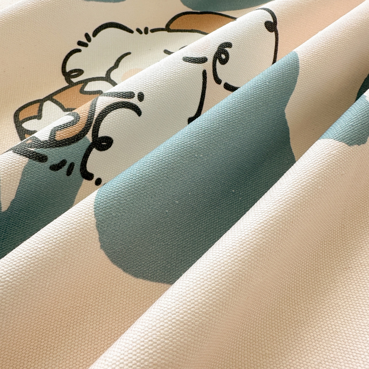 91家纺网 家纺一手货源 找家纺 女子家纺 2026新款全棉老粗布床单 泡芙-兰