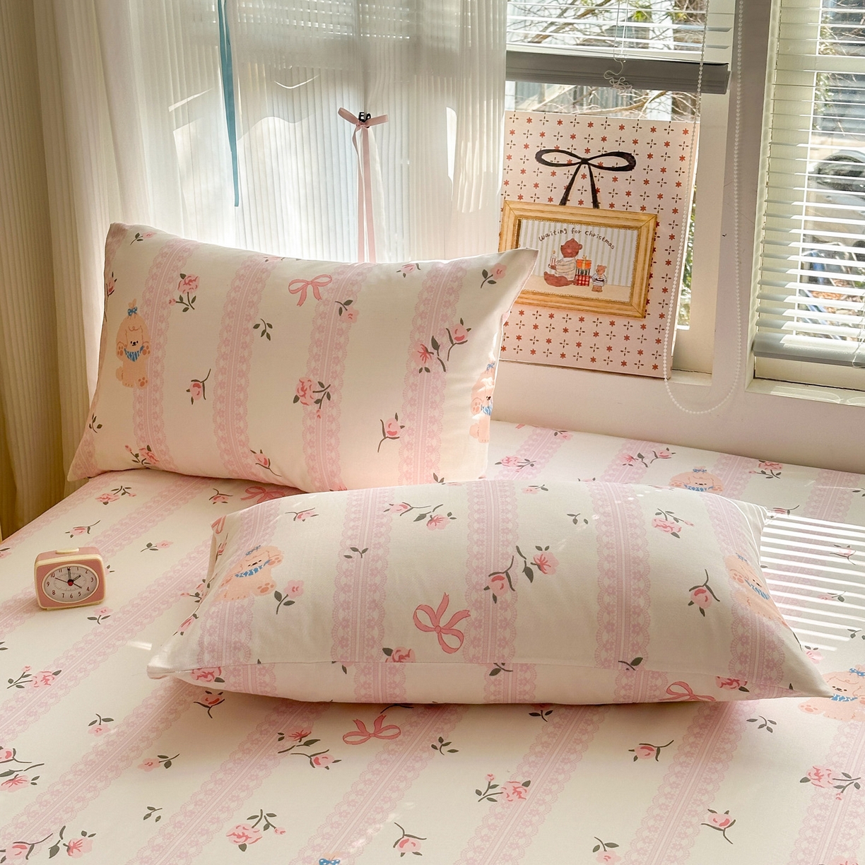 91家纺网 家纺一手货源 找家纺 女子家纺 2026新款全棉老粗布床单 星愿