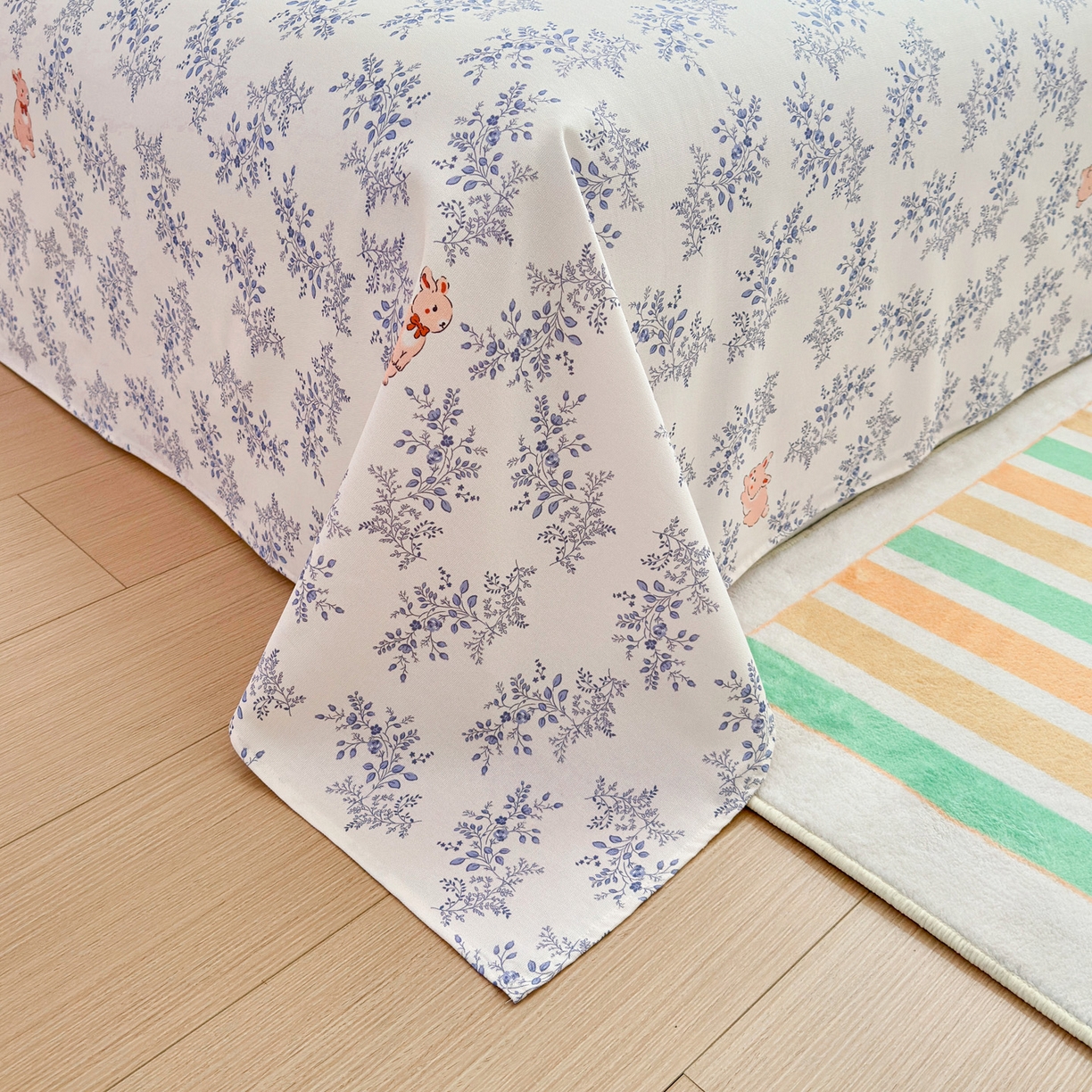 91家纺网 家纺一手货源 找家纺 女子家纺 2026新款全棉老粗布床单 醒春