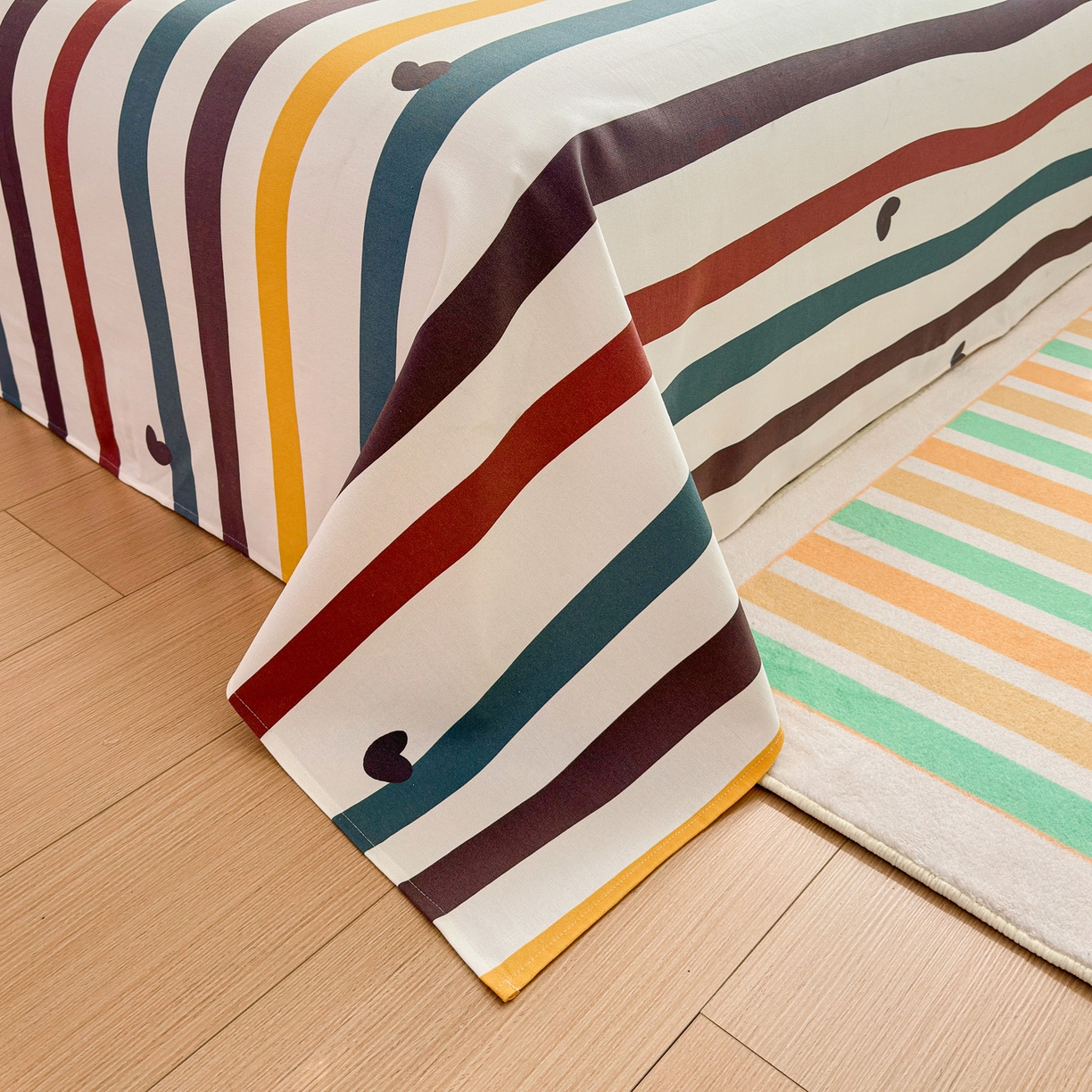 91家纺网 家纺一手货源 找家纺 女子家纺 2026新款全棉老粗布床单 雅灰