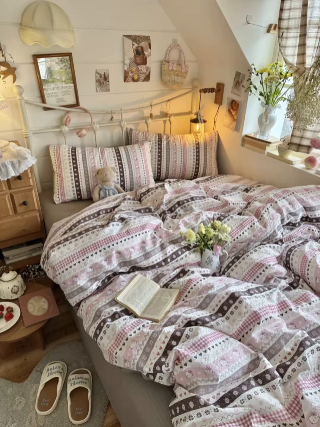 91家纺网 家纺一手货源 找家纺 初念 2026新款A类高品质110克超柔泡芙纱四件套 猫咪集