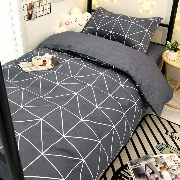 91家纺网 家纺一手货源 找家纺 （总）朵希曼 2026新款全棉13372学生三件套系列