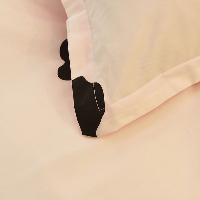 91家纺网 家纺一手货源 找家纺 朵希曼 2026新款全棉13372学生三件套系列 爱的萌牛