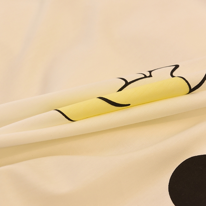 91家纺网 家纺一手货源 找家纺 朵希曼 2026新款全棉13372学生三件套系列 爱的萌牛