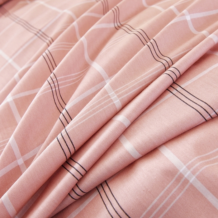 91家纺网 家纺一手货源 找家纺 朵希曼 2026新款全棉13372学生三件套系列 艾伦-粉