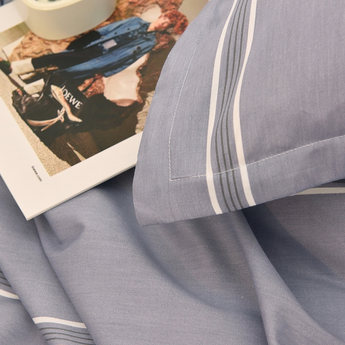 91家纺网 家纺一手货源 找家纺 朵希曼 2026新款全棉13372学生三件套系列 伯爵-灰