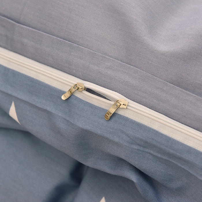 91家纺网 家纺一手货源 找家纺 朵希曼 2026新款全棉13372学生三件套系列 伯爵-灰