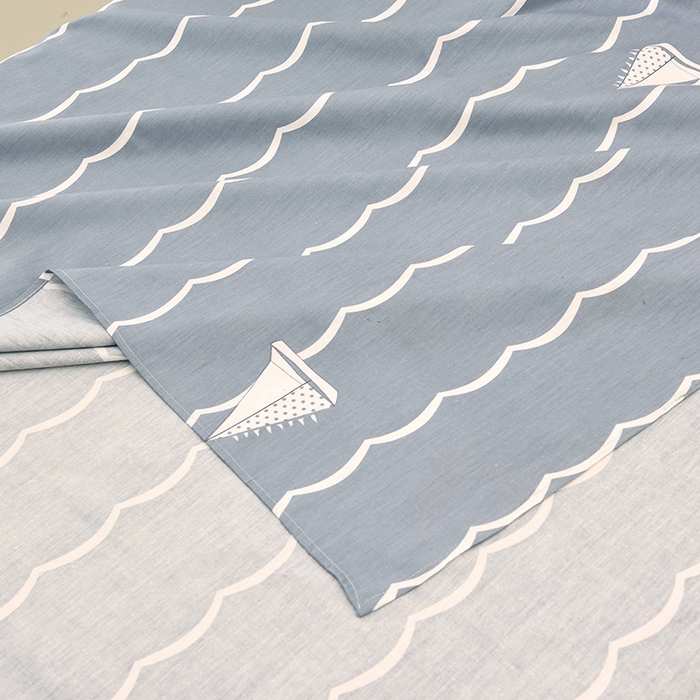 91家纺网 家纺一手货源 找家纺 朵希曼 2026新款全棉13372学生三件套系列 海豚-粉