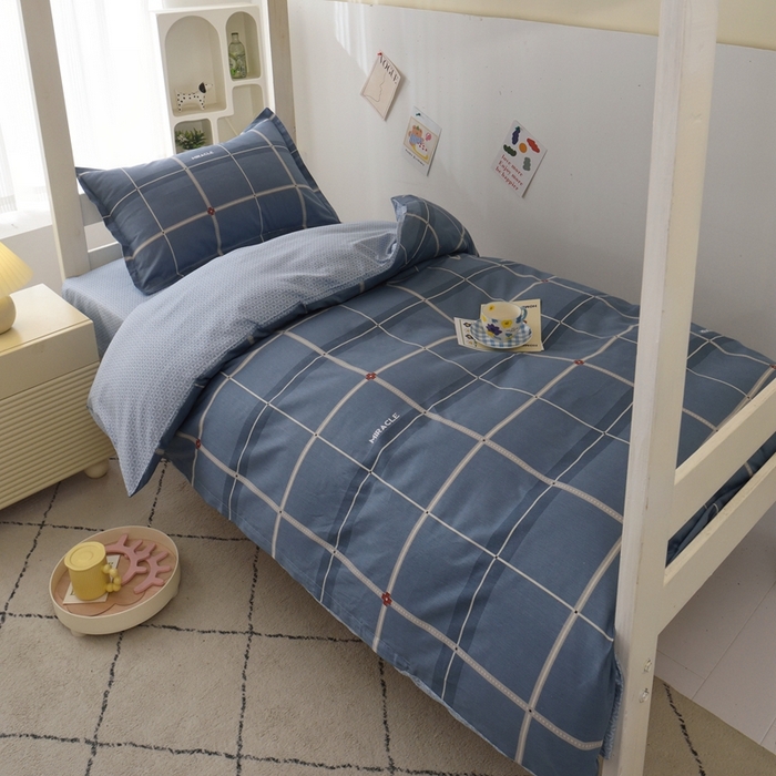 91家纺网 家纺一手货源 找家纺 朵希曼 2026新款全棉13372学生三件套系列 乐章