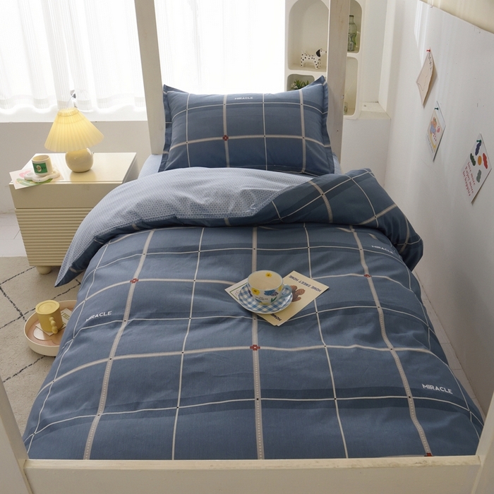 91家纺网 家纺一手货源 找家纺 朵希曼 2026新款全棉13372学生三件套系列 乐章