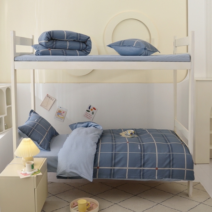 91家纺网 家纺一手货源 找家纺 朵希曼 2026新款全棉13372学生三件套系列 乐章