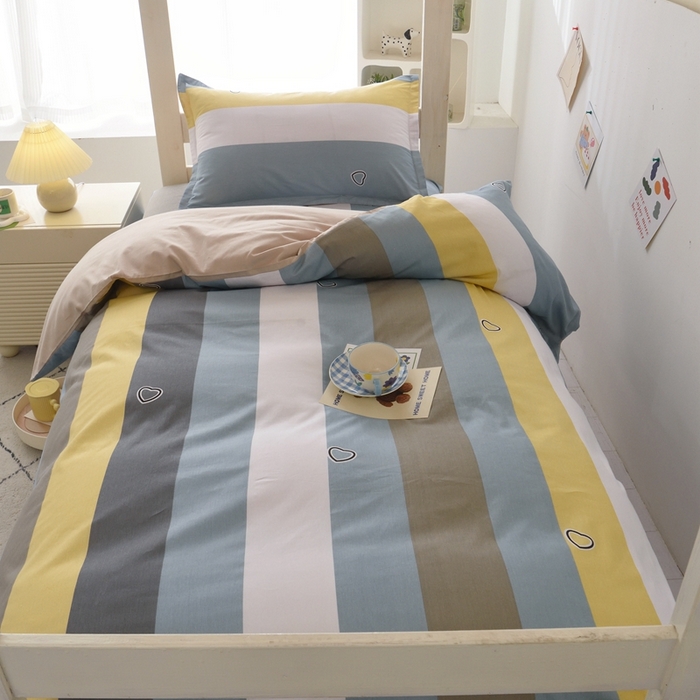 91家纺网 家纺一手货源 找家纺 朵希曼 2026新款全棉13372学生三件套系列 品尚