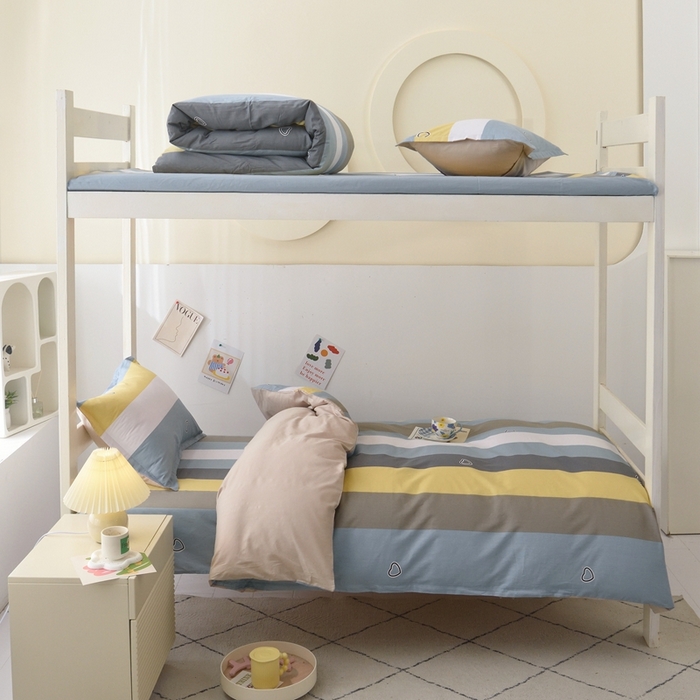 91家纺网 家纺一手货源 找家纺 朵希曼 2026新款全棉13372学生三件套系列 品尚