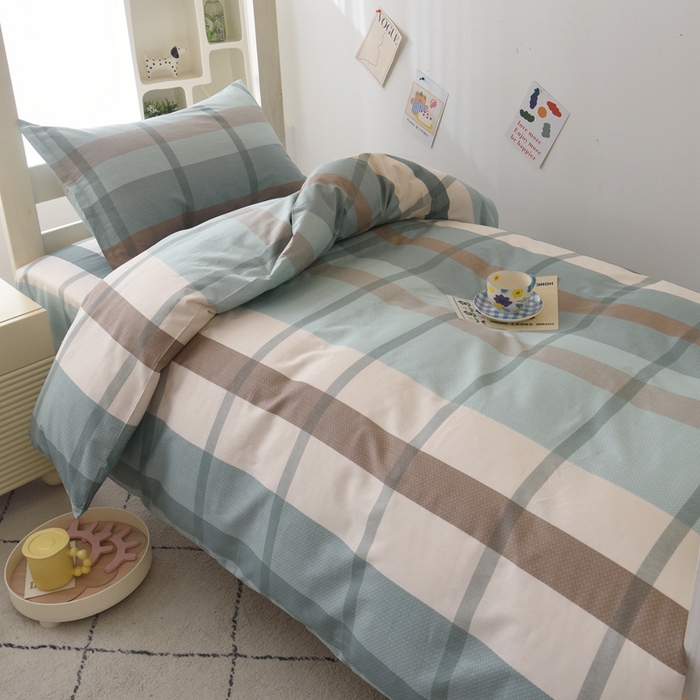 91家纺网 家纺一手货源 找家纺 朵希曼 2026新款全棉13372学生三件套系列 轻居