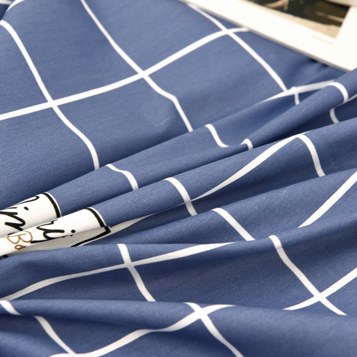 91家纺网 家纺一手货源 找家纺 朵希曼 2026新款全棉13372学生三件套系列 心语