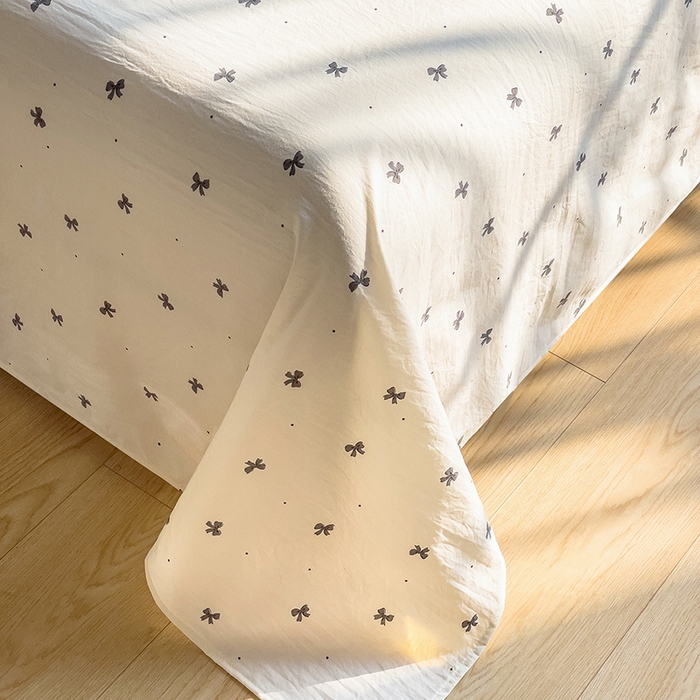 91家纺网 家纺一手货源 找家纺 优家居 2026新款精仿棉床裙三件套水洗棉韩版公主风花边床裙直播外贸定制 情人节