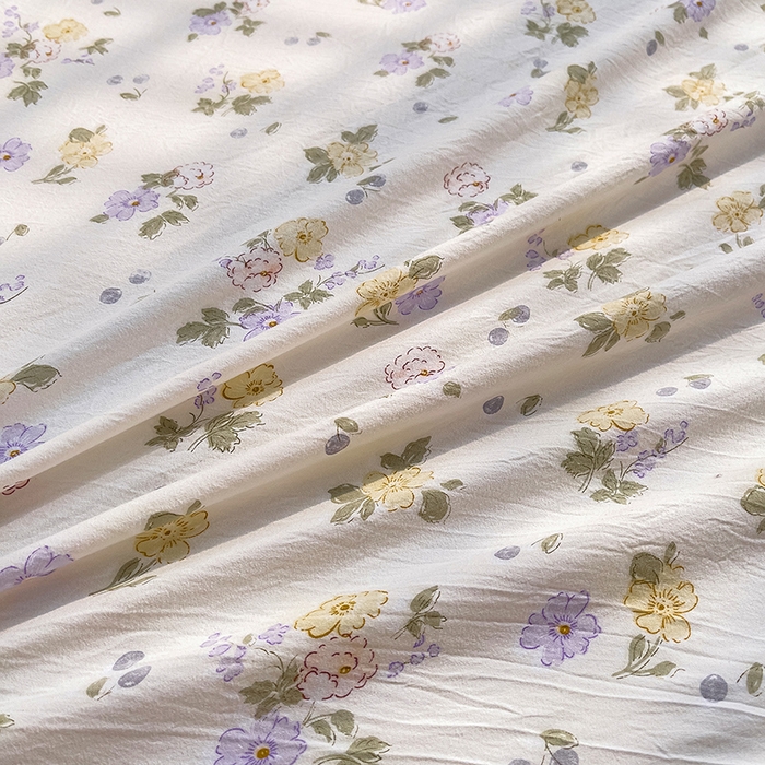 91家纺网 家纺一手货源 找家纺 优家居 2026新款精仿棉床裙三件套水洗棉韩版公主风花边床裙直播外贸定制 海芋恋