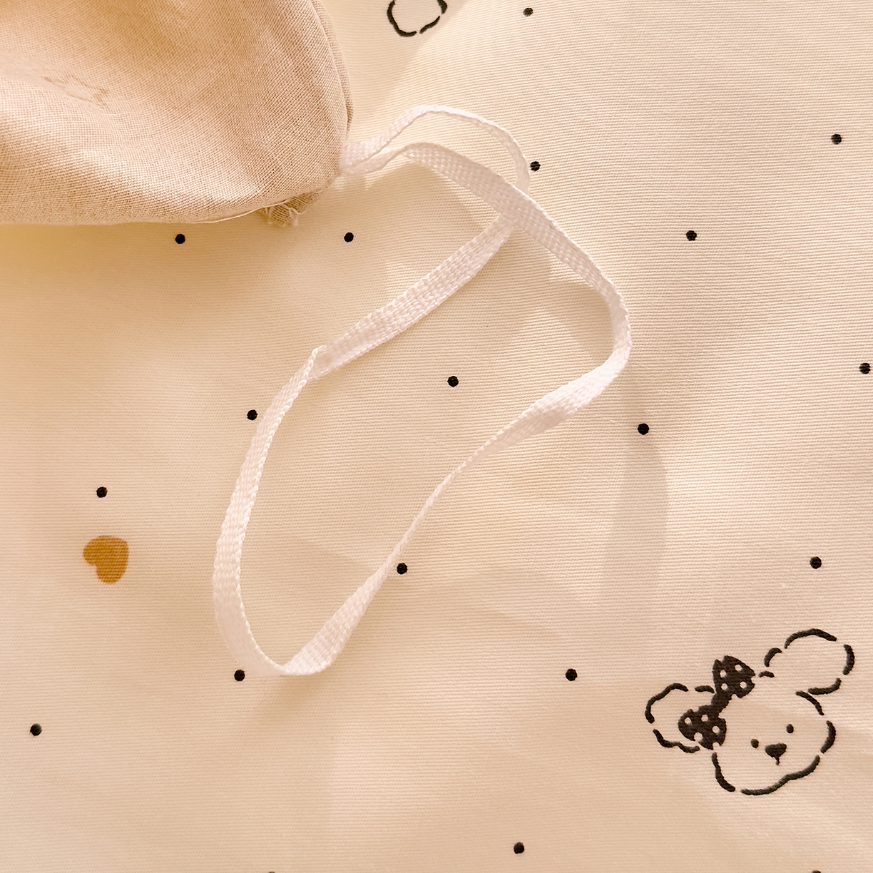 91家纺网 家纺一手货源 找家纺 DoDo 兜兜 2026年全棉纯棉可爱卡通单被套 被套单件 点点小狗