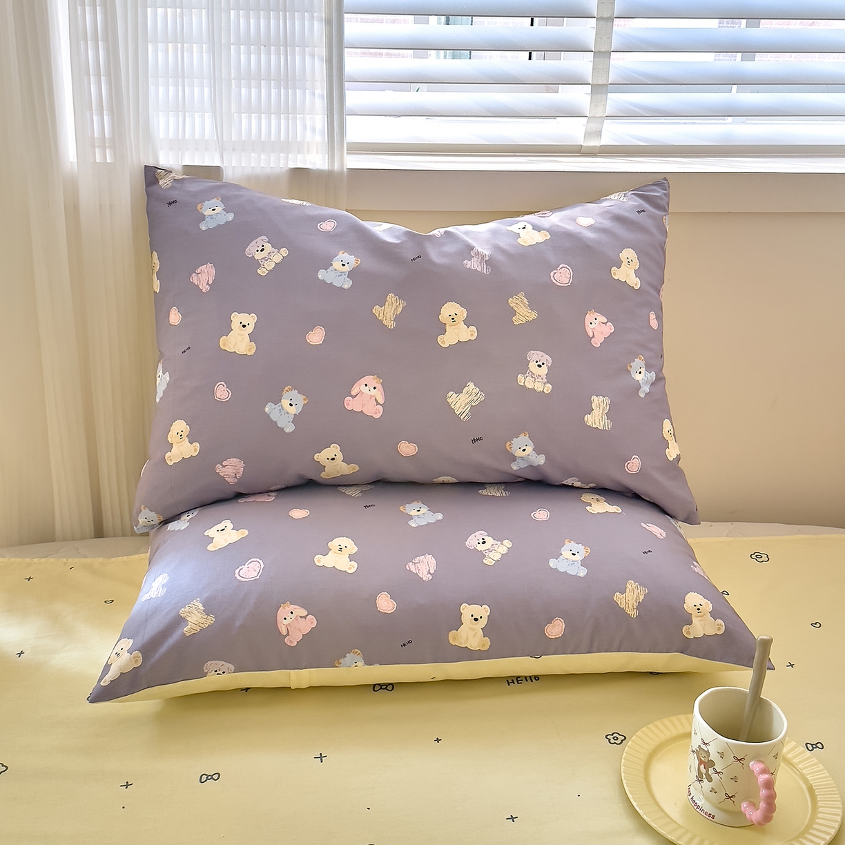 91家纺网 家纺一手货源 找家纺 DoDo 兜兜 2026年全棉纯棉可爱卡通单被套 被套单件 动物方舟