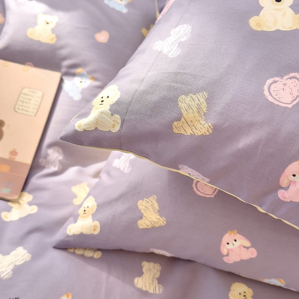 91家纺网 家纺一手货源 找家纺 DoDo 兜兜 2026年全棉纯棉可爱卡通单被套 被套单件 动物方舟