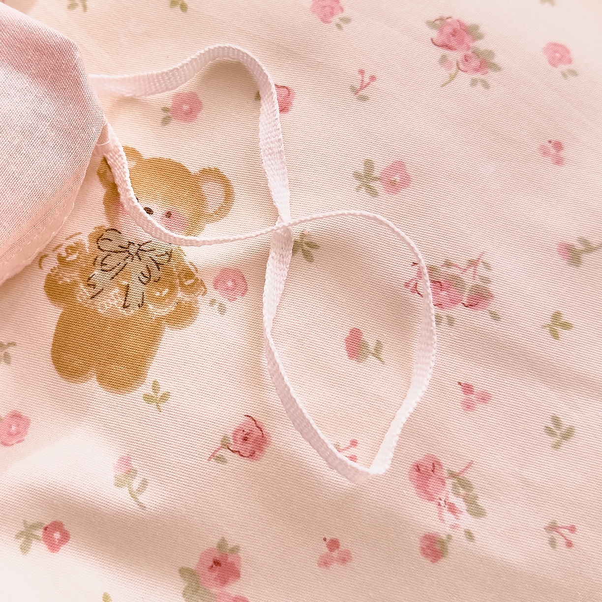 91家纺网 家纺一手货源 找家纺 DoDo 兜兜 2026年全棉纯棉可爱卡通单被套 被套单件 软软熊与欢欢狗