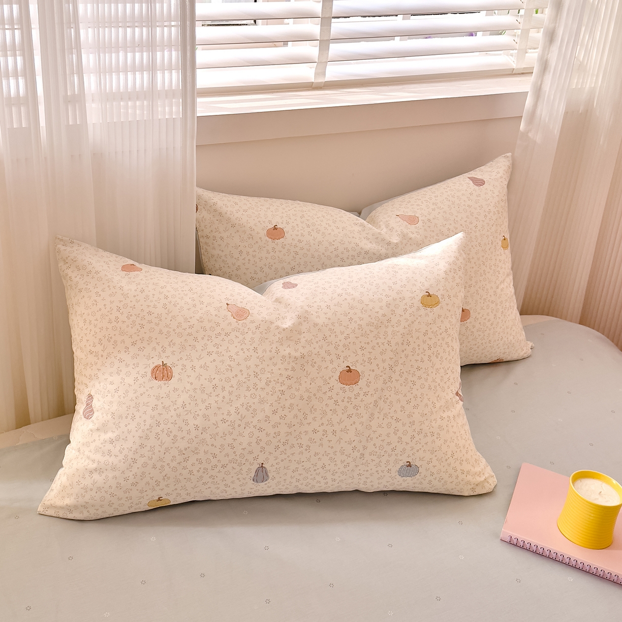 91家纺网 家纺一手货源 找家纺 DoDo 兜兜 2026年全棉纯棉可爱卡通单床单 床单单件 小福瓜