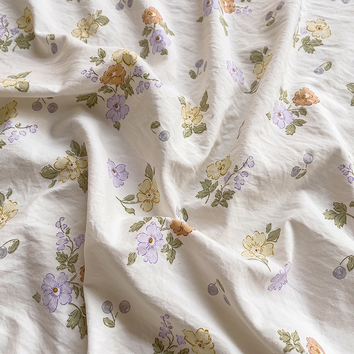 91家纺网 家纺一手货源 找家纺 优家居工厂店 2026新款精仿棉夹棉床裙四件套水洗棉韩版公主风花边床裙被套直播外贸定制 海芋恋