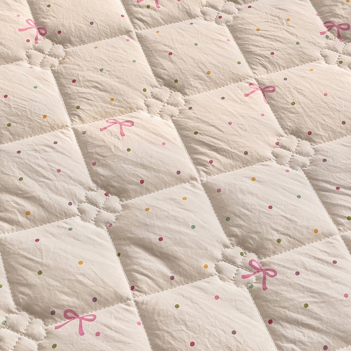 91家纺网 家纺一手货源 找家纺 优家居工厂店 2026新款精仿棉夹棉床裙四件套水洗棉韩版公主风花边床裙被套直播外贸定制 潘多拉-米