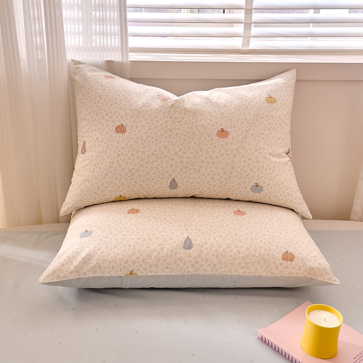 91家纺网 家纺一手货源 找家纺 DoDo 兜兜 2026年全棉纯棉可爱卡通单床笠 床笠单件 小福瓜