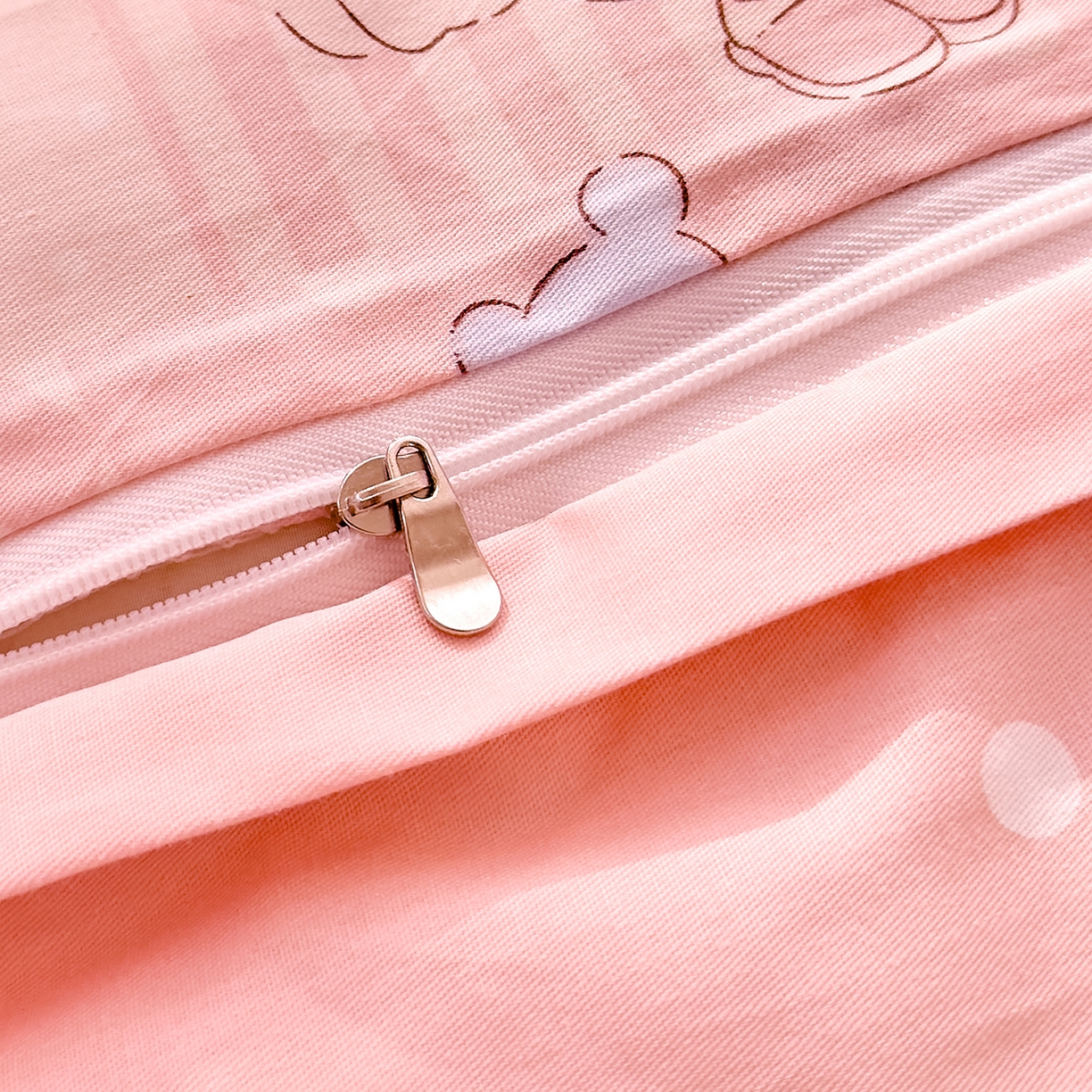 91家纺网 家纺一手货源 找家纺 DoDo 兜兜 2026年全棉纯棉可爱卡通单床笠 床笠单件 棒棒糖女孩