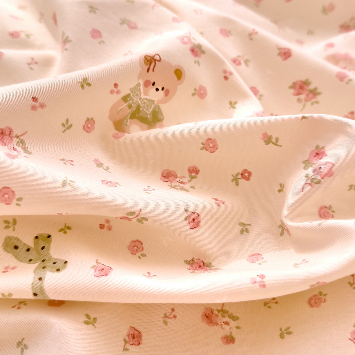 91家纺网 家纺一手货源 找家纺 DoDo 兜兜 2026年全棉纯棉可爱卡通单枕套 枕套单件 软软熊与欢欢狗