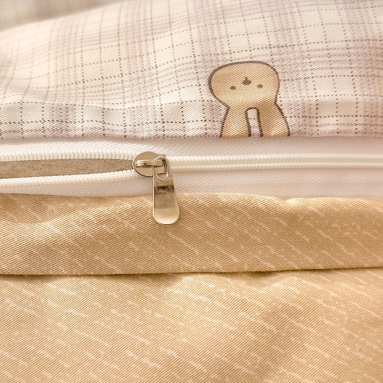 91家纺网 家纺一手货源 找家纺 DoDo 兜兜 2026年全棉纯棉可爱卡通单枕套 枕套单件 棉花糖兔兔