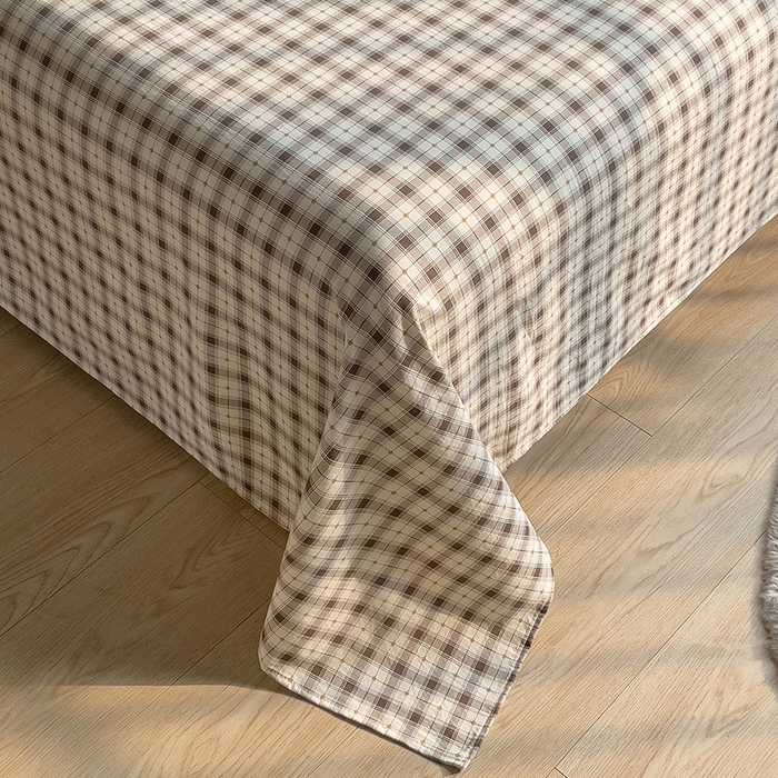 91家纺网 家纺一手货源 找家纺 优家居工厂店 2026新款精仿棉床裙三件套水洗棉韩版公主风花边床裙直播外贸定制 星尚