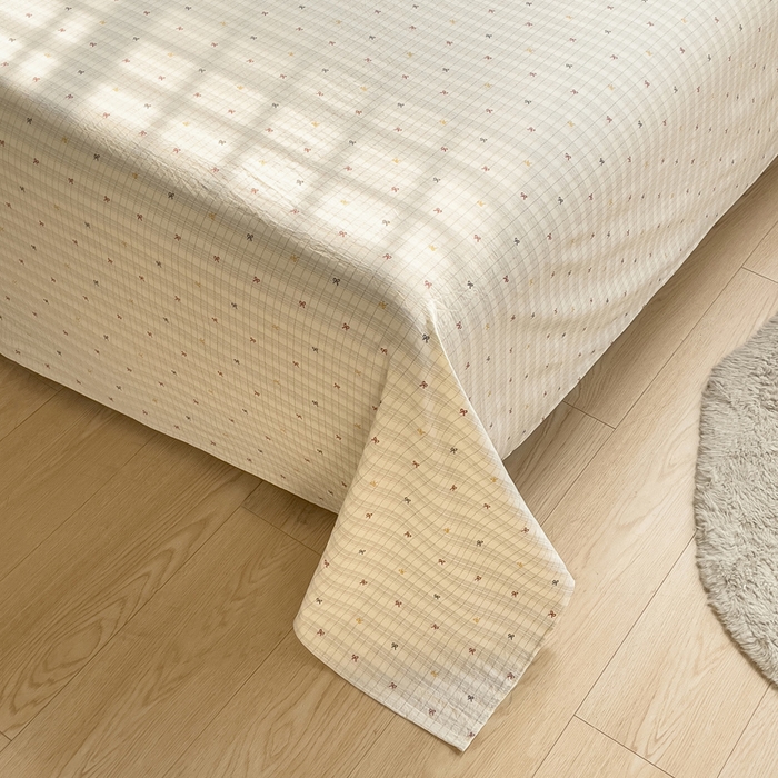 91家纺网 家纺一手货源 找家纺 优家居工厂店 2026新款精仿棉床裙三件套水洗棉韩版公主风花边床裙直播外贸定制 北岛之恋